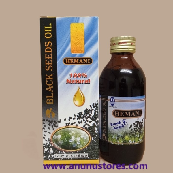 Hemani 100% Natural Black Seed Oil  -125ml